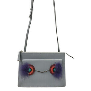 Fendi Monster shoulder bag playful fur monster eyes